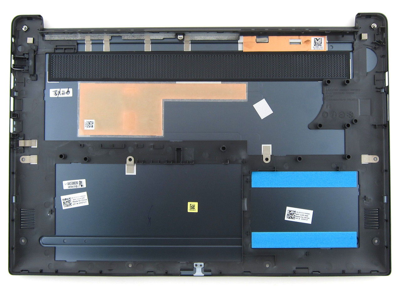 Dell Inspiron 15 7560 7572 Blue Bottom Base Assembly - YVT17 0YVT17