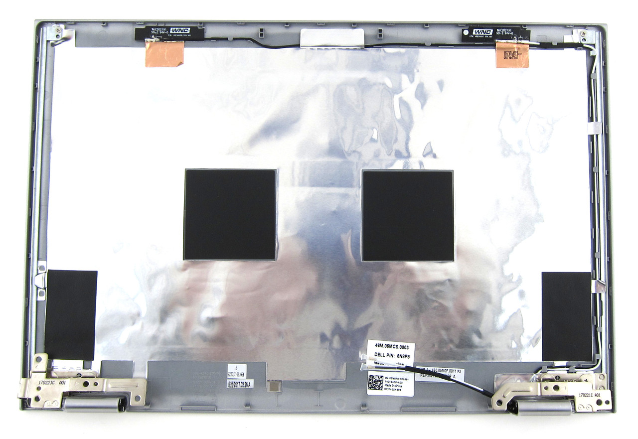 Dell Inspiron 13 7359 13.3" LCD Back Cover W/ Hinges - 5N8P8 