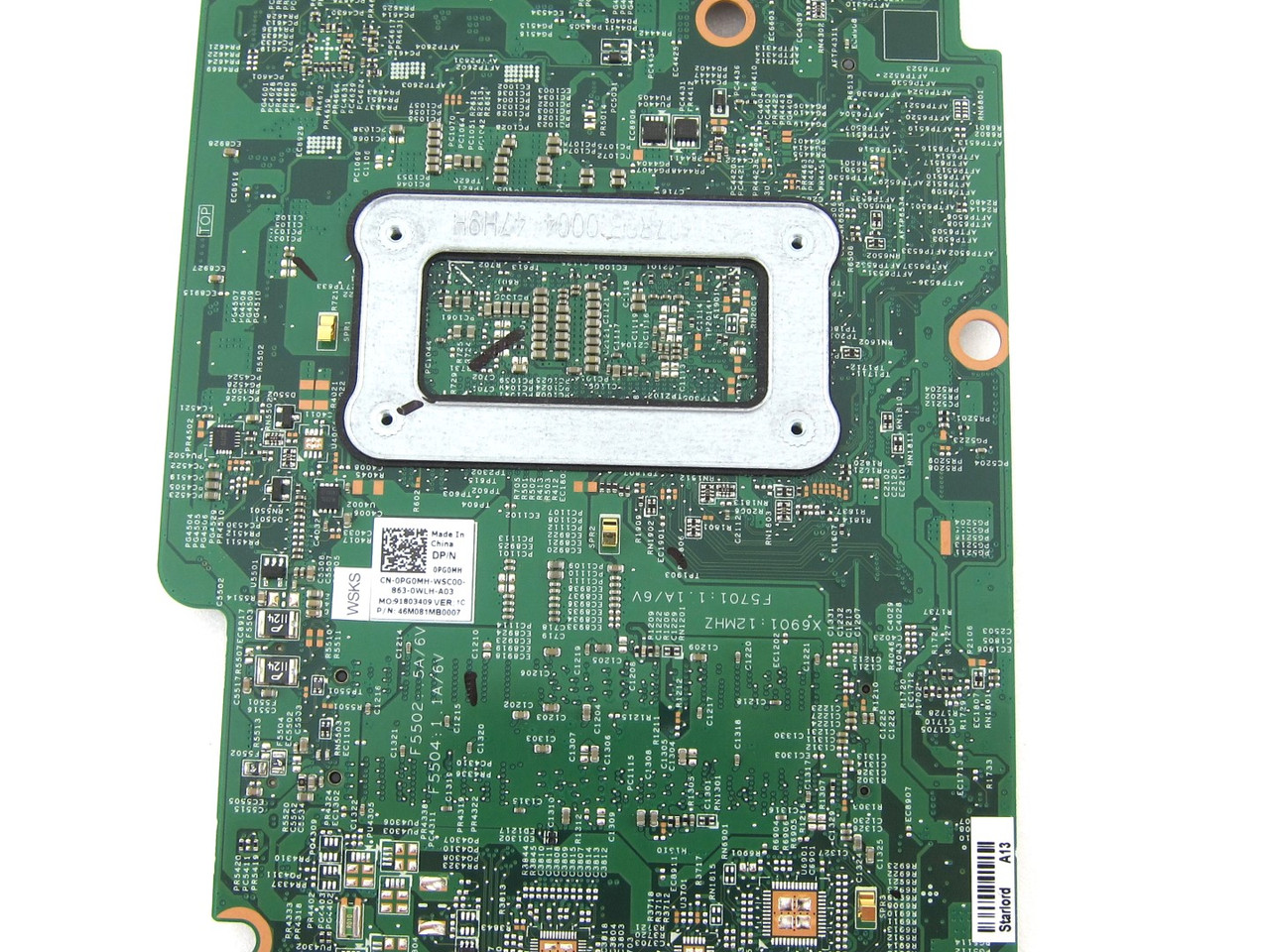 Dell Inspiron 13 5378 15 5578 2-in-1 Motherboard W/ I5-7200U - PG0MH 