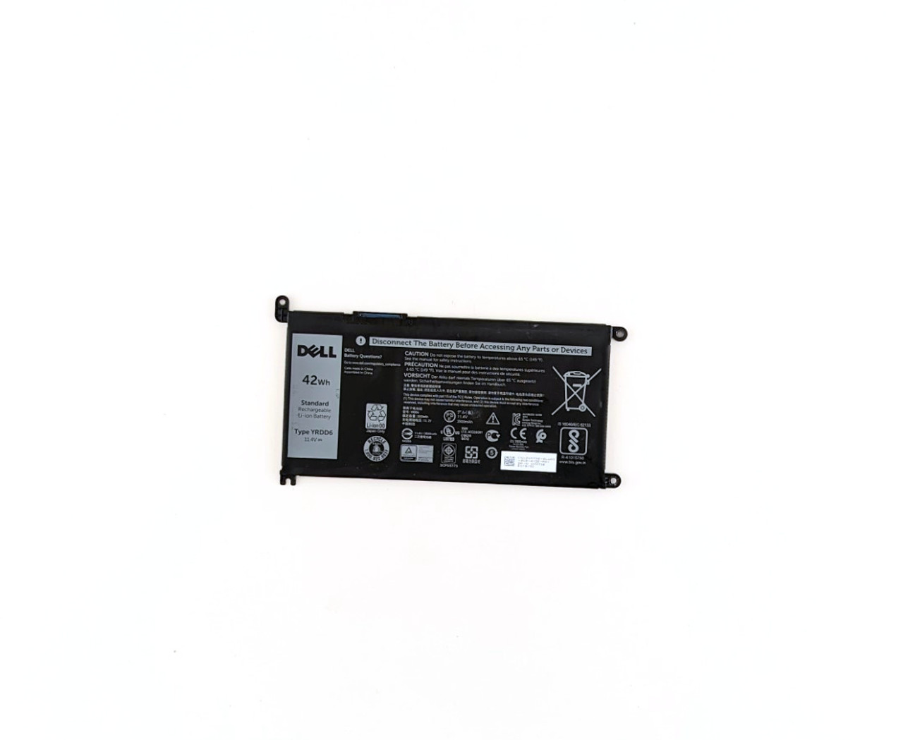 Dell Latitude 3190 3190 2in1 3500 3400 Inspiron 5590 Battery - YRDD6