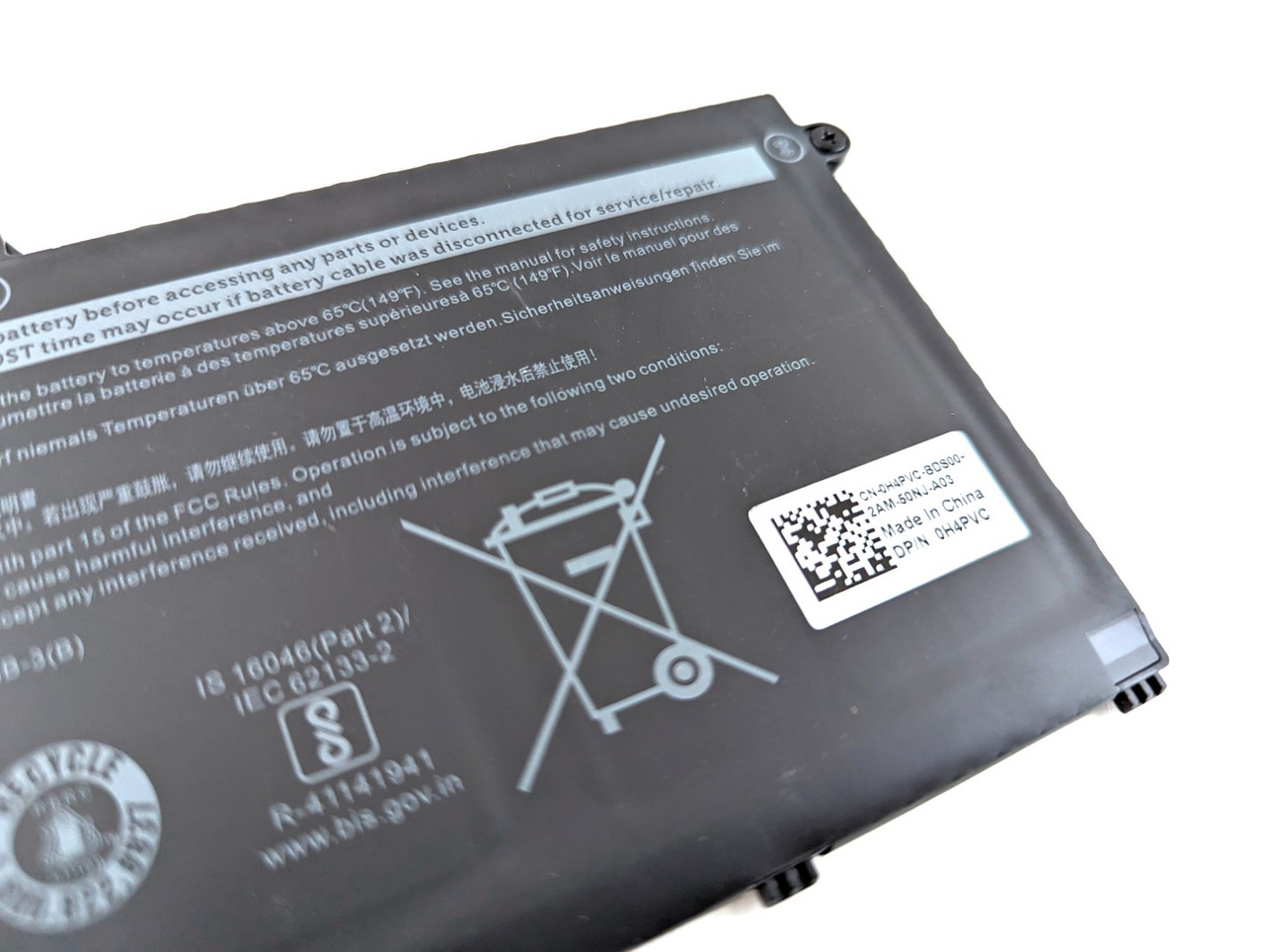 Dell Latitude 5330 5530 7330 7430 7530 4-Cell 58WHR Battery - FK0VR