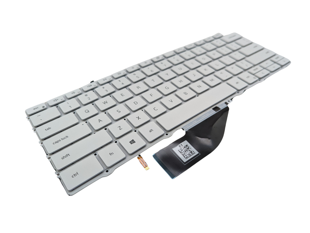 Dell XPS 9310 7390 2-in-1 White Backlit US Keyboard - XD3H3 VKJ01