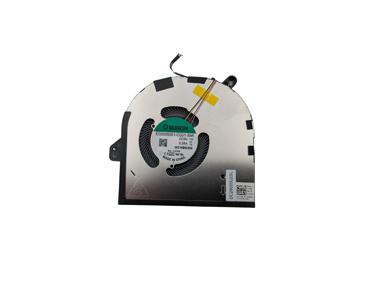 Dell XPS 15 9510 9520 Precision 5560 CPU Cooling Fan Right Side - CN1MT