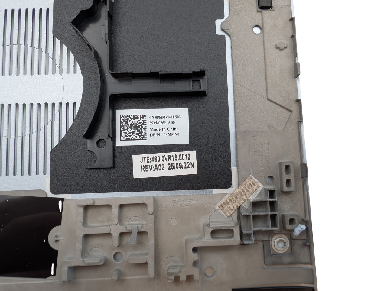 Dell 16 Plus DB16250 Laptop Bottom Base Assembly - PMMV0