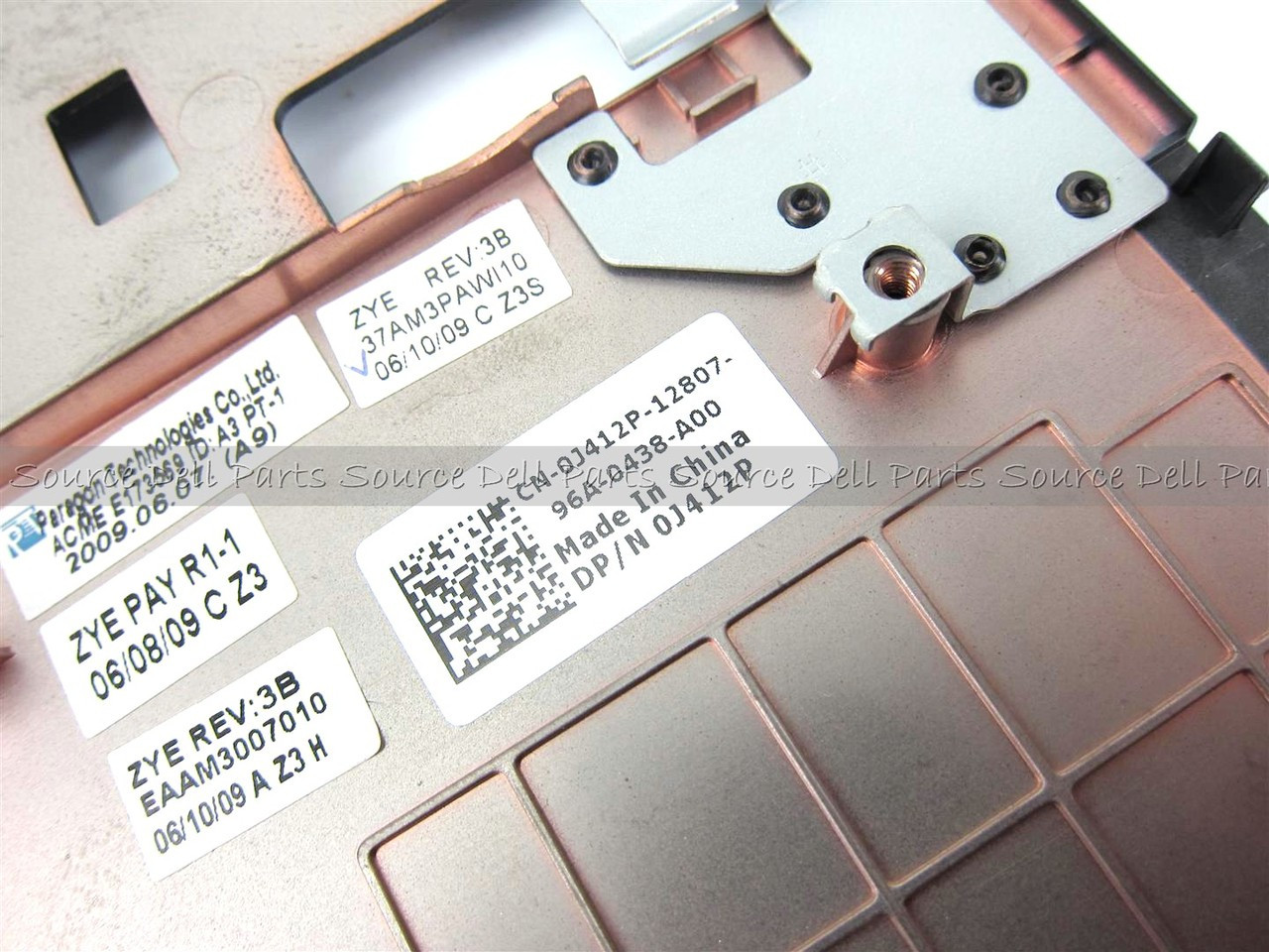 Dell Vostro 1220 Palmrest Touchpad Assembly - J412P