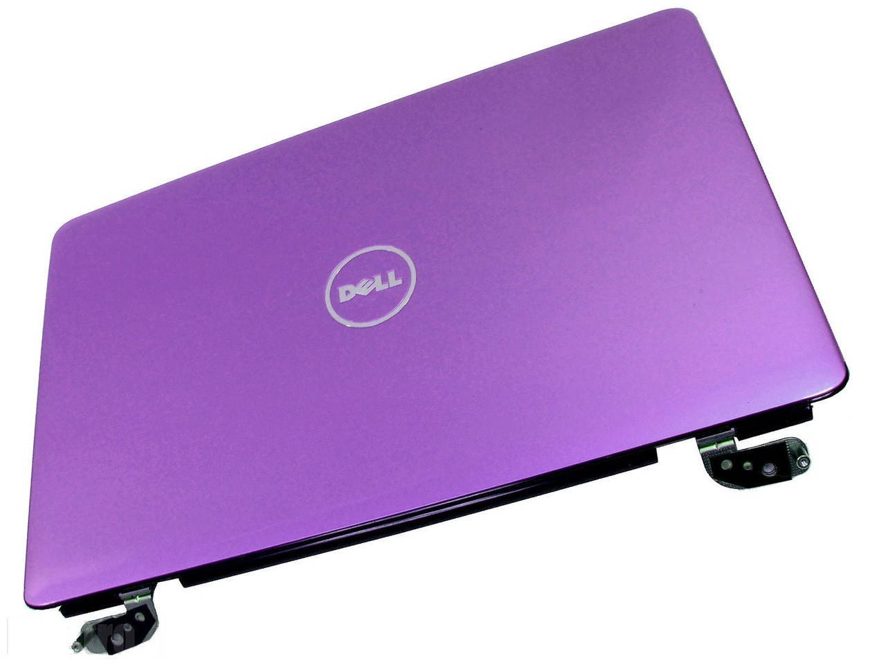 Dell Inspiron 1545 1546 Purple LCD Back Cover Lid & Hinges - 4HKV5
