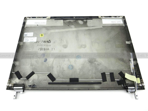 Dell latitude E4300 Lcd Back Cover Lid With Hinges WITHOUT Camera Bump- H693W