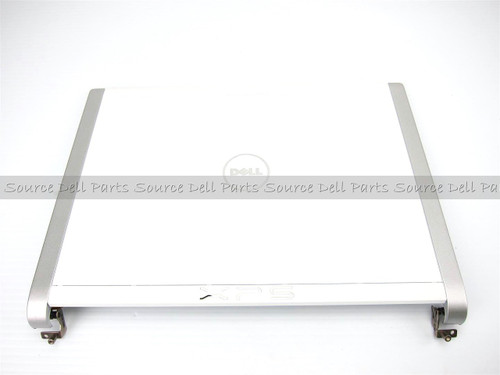 Dell XPS M1530 White 15.4" CCFL LCD Back Cover Lid w/ Hinges - CM794
