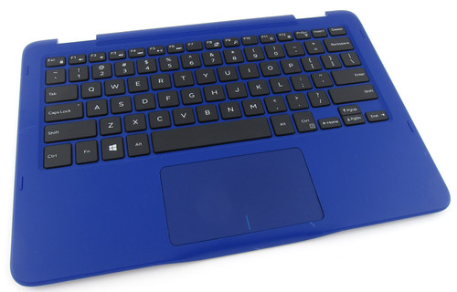 Dell Inspiron 11 3168 3169 Blue Palmrest Touchpad Keyboard - NGRGR