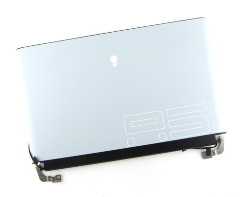 Alienware Area-51m 17.3" Complete White LCD Screen Assembly - P0GFV 