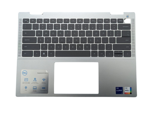 Dell Inspiron 7430 7435 2In1 Palmrest W/ Backlit US Keyboard - MF0F1