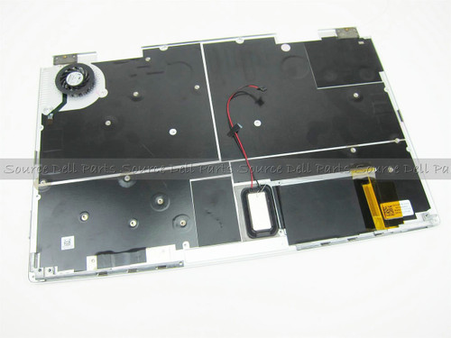 Dell Adamo XPS Laptop Bottom Base & Fan Assembly - JCFVR