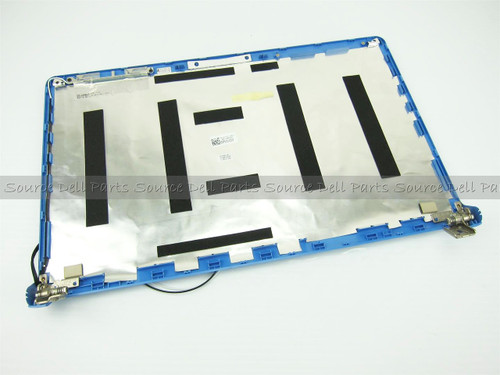 Dell Inspiron 1564 15.6" Blue LCD Back Cover Lid & Hinges - 2T3CD