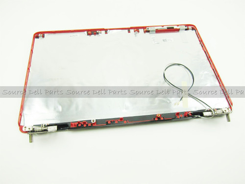 Dell Inspiron 1545 1546 Red 15.6" LCD Back Cover Lid with Hinges - T234P