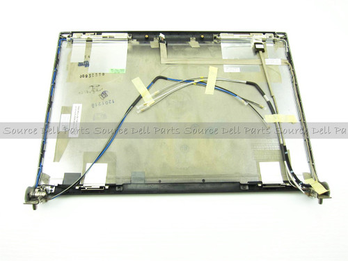 Dell XPS M1530 Black 15.4" CCFL LCD Back Cover Lid & Hinges - Y521H