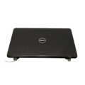 Dell Inspiron N7010 17.3" Black LCD Back Cover Top with Hinges - YVTPC