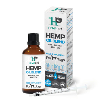 Hemp Oil Blend with Hoki Fish & MCT Oil for Dogs