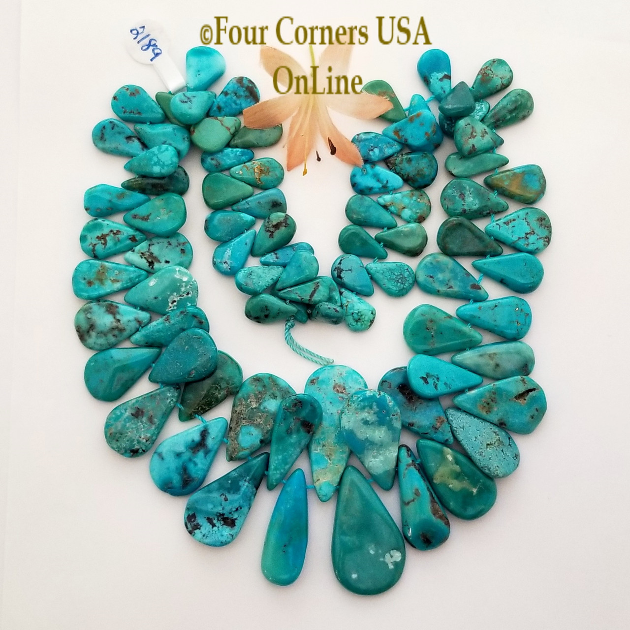 Turquoise Teardrop – The Bead Shop