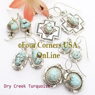 New Dry Creek Turquoise Earrings