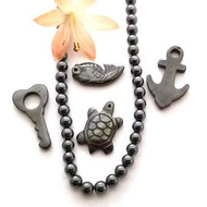 Hematite Charms Drops Beads