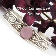 Pink Shell Cuff Bracelet