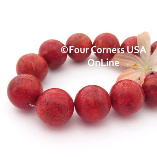 Apple Coral Designer Beads Jewelry Supplies Four Corners USA OnLine
