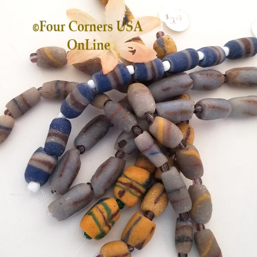 Acrylic Crafted Tribal Bead Strand Mix 16 Unit Bulk Four Corners USA OnLine Jewelry Making Beading Supplies