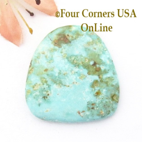 Burtis Blue Turquoise 31 carat Cabochon 006 (Florence Mine) Cripple Creek, Colorado Four Corners USA OnLine Jewelry Supplies