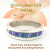 Size 10 1/2 Purple Fire Opal Inlay Ring Native American Wilbert Muskett Jr WB-1566 Four Corners USA OnLine Navajo Silver Jewelry
