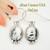 Petite White Buffalo Turquoise Sterling Earrings Native American Navajo Artisan Burt Francisco NAER-1468 Four Corners USA OnLine