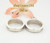 Size 5 1/2 Purple Fire Opal Engagement Bridal Wedding Ring Set Native American Wilbert Muskett Jr WS-1533 Four Corners USA OnLine Navajo Silver Jewelry