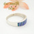 Size 12 1/2 Purple Fire Opal Inlay Wedding Band Ring Ella Cowboy WB-1627 Four Corners USA Online Jewelry