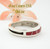 Size 12 1/2 Red Coral Inlay Ring Native American Wilbert Muskett Jr WB-1646 Four Corners USA OnLine Navajo Silver Jewelry