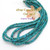 4mm Rondelle Kingman Blue Turquoise Beads 16 Inch Strands TQ-17118 Four Corners USA OnLine Jewelry Making Supplies