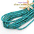 4mm Rondelle Kingman Blue Turquoise Beads 16 Inch Strands TQ-17118 Four Corners USA OnLine Jewelry Making Supplies