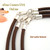 3mm Brown 18 Inch Leather Sterling Silver Necklace Cord FCN-1501-18 Four Corners USA OnLine