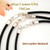 3mm Black 20 Inch Leather Sterling Silver Necklace Cord FCN-1504-20 Four Corners USA OnLine Jewelry