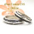 On Sale Now! Size 9 Dual Stamped Silver Band Ring Navajo Artisan Darrell Cadman NAR-1809-9 Four Corners USA OnLine Native American Jewelry