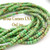 Sample of Kingman Mohave Green Turquoise Beads to show color match Four Corners USA OnLine