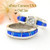 Size 5 1/2 Blue Fire Opal Engagement Bridal Wedding Ring Set Navajo Wilbert Muskett Jr WS-1637
Four Corners USA OnLine Native American Jewelry