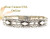On Sale Silver Link Bracelet Box Clasp Navajo Artisan Lutricia Yellowhair NALB-162 Four Corners USA OnLine Native American Jewelry
