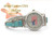 Women's Turquoise Inlay American Flag Watch Face Native American Sterling Silver Jewelry On Sale Now at Four Corners USA OnLine