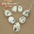 Special Buy Large 5 Stone White Buffalo Turquoise Necklace Earring Jewelry Set Navajo Lyle Piaso NAN-1432 Four Corners USA OnLine Native American Jewelry