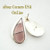 Pink Shell Post Earrings Native American Silver Jewelry NAER09051CL Four Corners US OnLine Closeout Final Sale