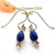 On Sale Now Lapis Lazuli Tear Drop Earrings NAER13066CL Navajo Artisan Special Buy Final Sale Four Corners USA OnLine Native American Jewelry