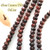 4mm Faceted Mahogany Red Tiger Eye Bead Strand 4 Unit Bulk Four Corners USA OnLine Designer Jewelry Making Beading Craft Supplies