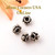 8mm Rondelle Bead Sterling over Copper Closeout Final Sale BDZ-2085 Four Corners USA OnLine Jewelry Making Beading Craft Supplies