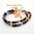 Mixed Gemstone 6mm Smooth Round Bead Strand 2 Unit Bulk Four Corners USA OnLine Jewelry Making Beading Crafting Supplies