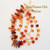 Red Agate Mix Bead Strands 4 Unit Bulk Four Corners USA OnLine Jewelry Making Beading Craft Supplies