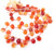 Red Agate Mix Bead Strands 4 Unit Bulk Four Corners USA OnLine Jewelry Making Beading Craft Supplies